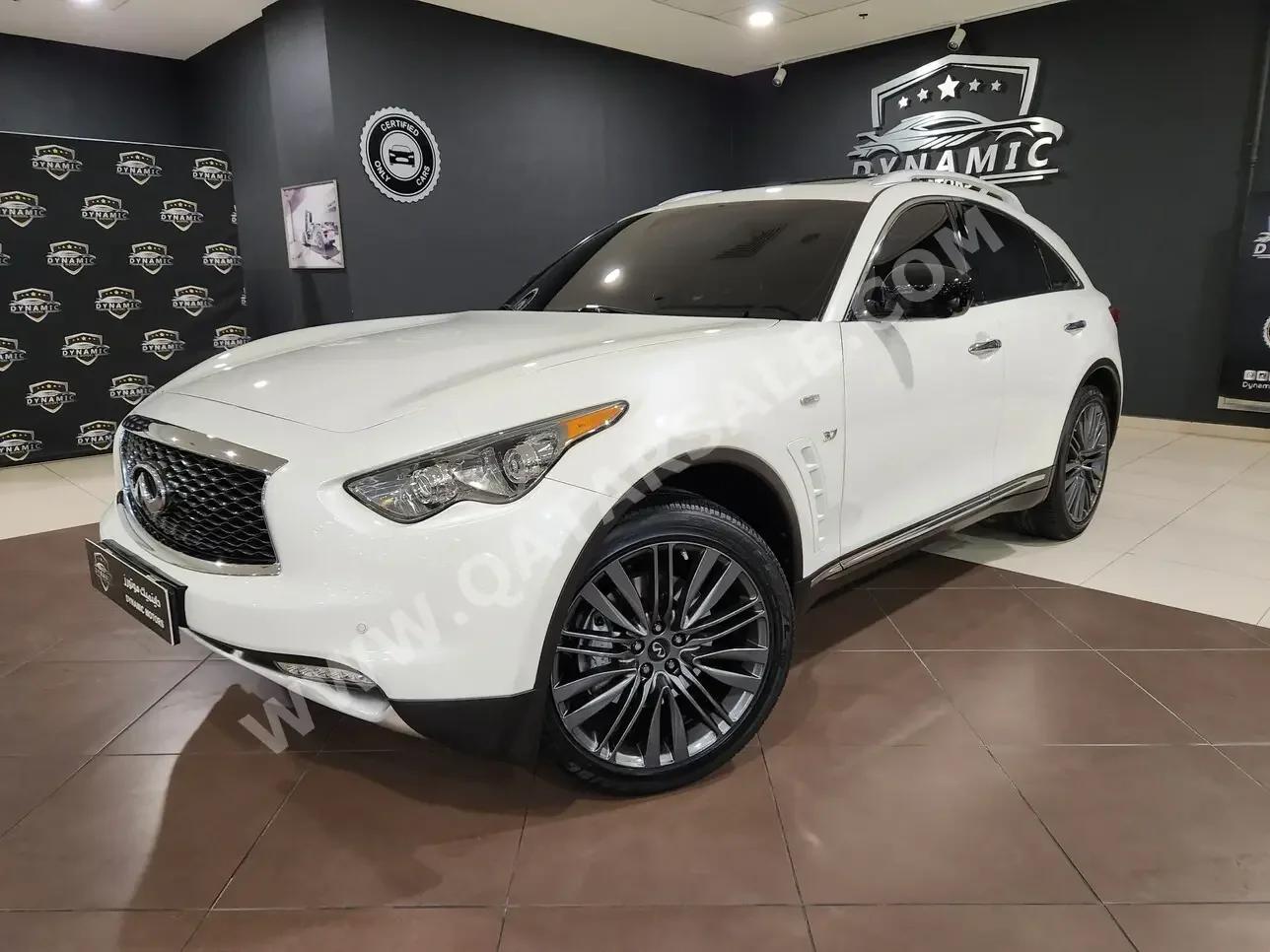 Infiniti  QX  70 Limited  2020  Automatic  41,000 Km  6 Cylinder  All Wheel Drive (AWD)  SUV  White  With Warranty