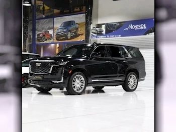 Cadillac  Escalade  600  2022  Automatic  1,400 Km  8 Cylinder  Four Wheel Drive (4WD)  SUV  Black  With Warranty
