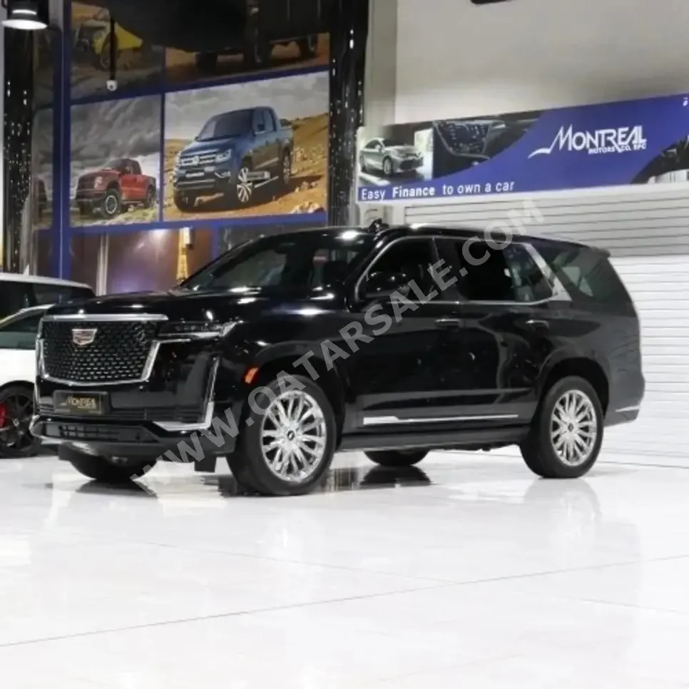 Cadillac  Escalade  600  2022  Automatic  1,400 Km  8 Cylinder  Four Wheel Drive (4WD)  SUV  Black  With Warranty