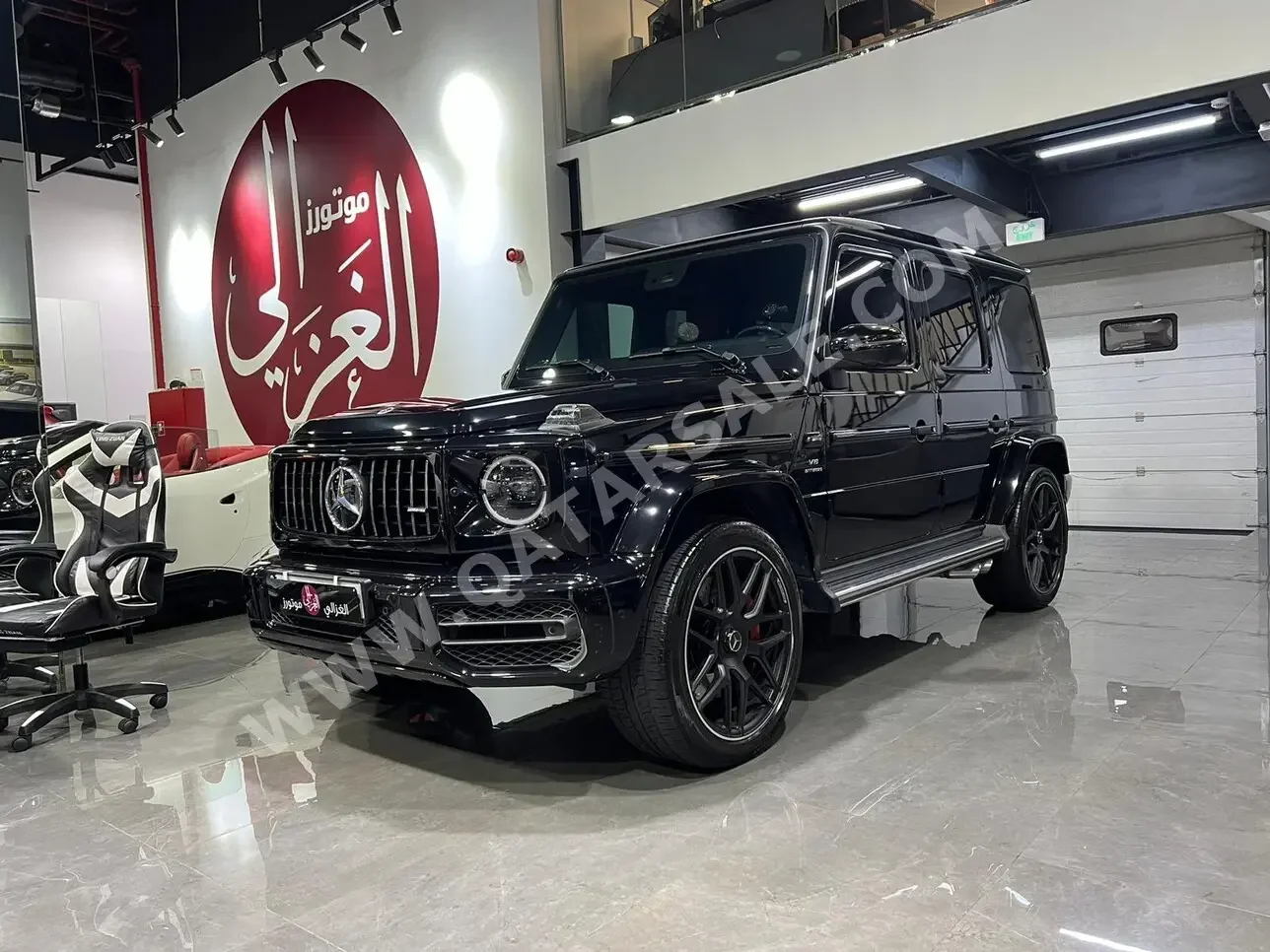 Mercedes-Benz  G-Class  63 AMG  2022  Automatic  22,000 Km  8 Cylinder  Four Wheel Drive (4WD)  SUV  Black  With Warranty