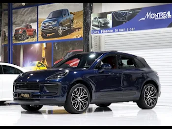 Porsche  Macan  2023  Automatic  5,664 Km  4 Cylinder  Front Wheel Drive (FWD)  SUV  Dark Blue  With Warranty