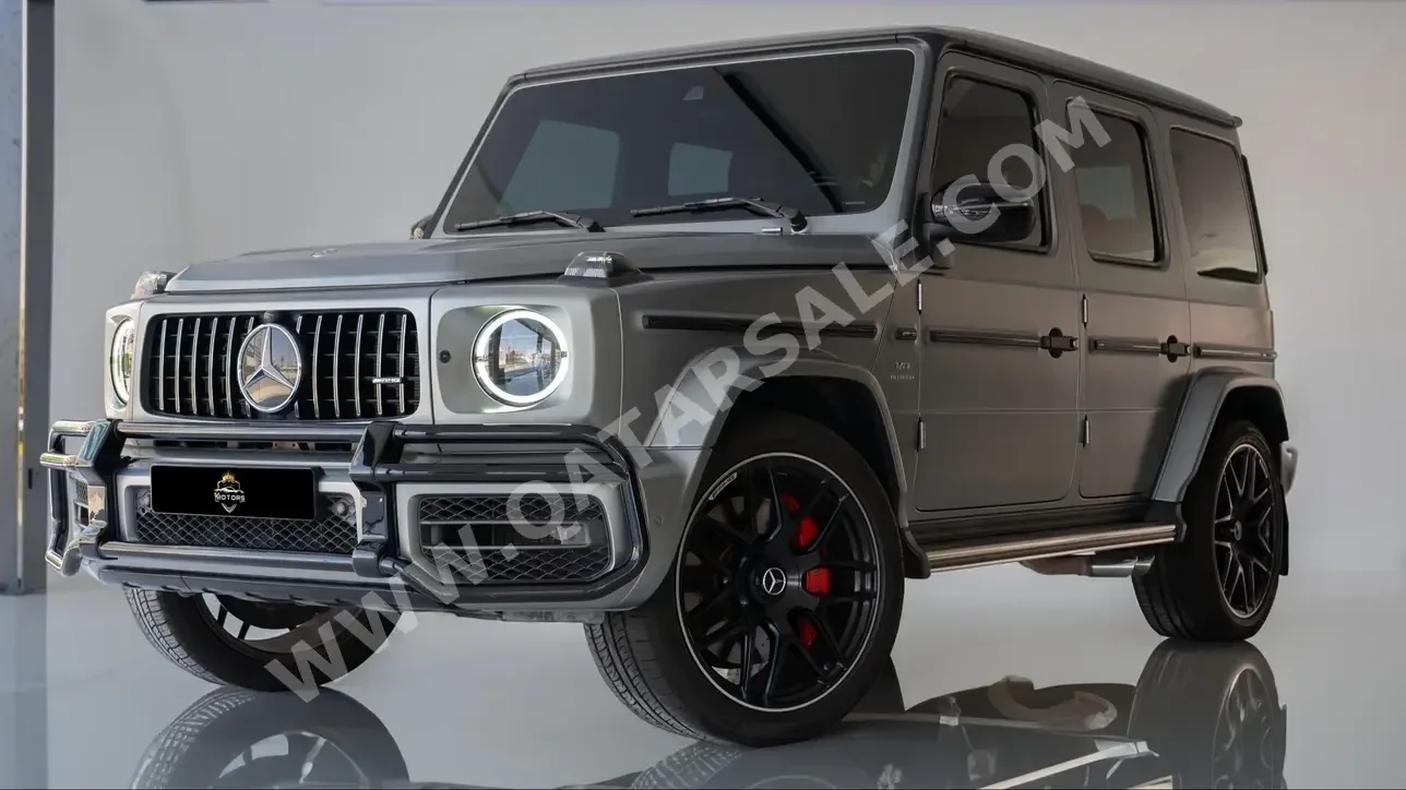 Mercedes-Benz  G-Class  63 AMG  2020  Automatic  60,000 Km  8 Cylinder  Four Wheel Drive (4WD)  SUV  Gray Matte  With Warranty