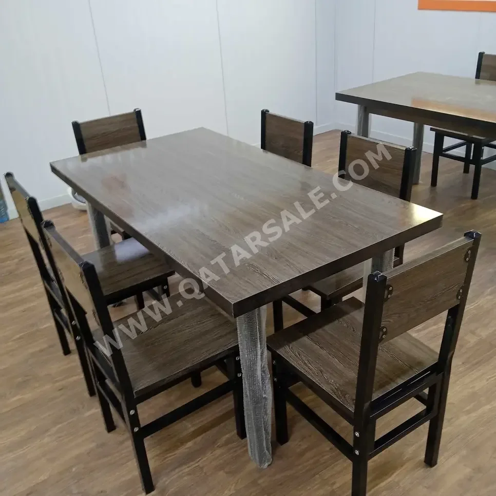 Tables & Sideboards Table & Chairs  MDF  Brown