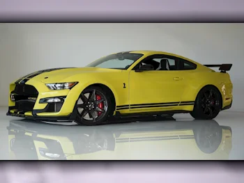 Ford  Mustang  Shelby  2021  Automatic  8,000 Km  8 Cylinder  Rear Wheel Drive (RWD)  Coupe / Sport  Yellow  With Warranty