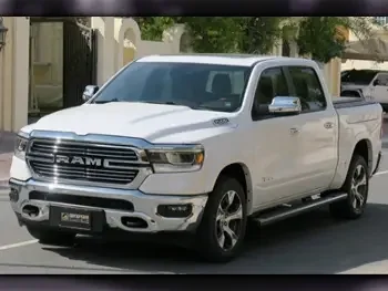 Dodge  Ram  laramie  2019  Automatic  79,700 Km  8 Cylinder  Four Wheel Drive (4WD)  Pick Up  White