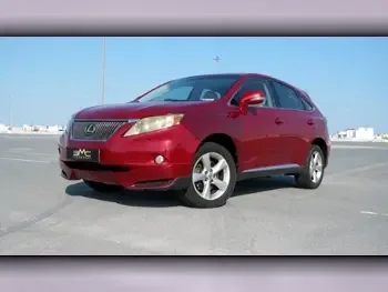 Lexus  RX  350  2011  Automatic  187,000 Km  6 Cylinder  Four Wheel Drive (4WD)  SUV  Red