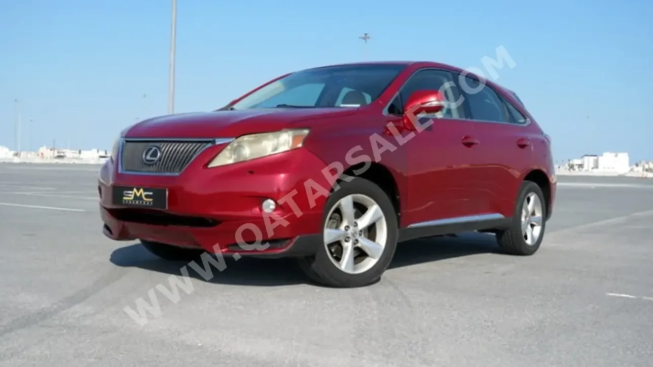 Lexus  RX  350  2011  Automatic  187,000 Km  6 Cylinder  Four Wheel Drive (4WD)  SUV  Red