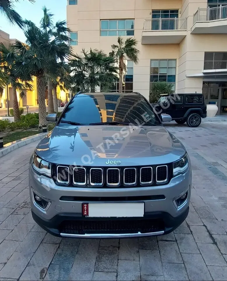 Jeep  Compass  Limited  2019  Automatic  49,500 Km  4 Cylinder  Four Wheel Drive (4WD)  SUV  Silver