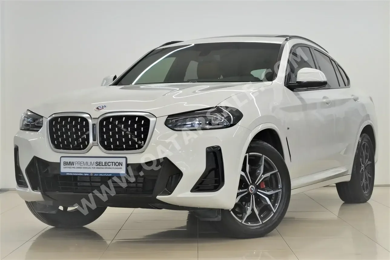 BMW  X-Series  X4  2022  Automatic  36,000 Km  4 Cylinder  All Wheel Drive (AWD)  SUV  White  With Warranty