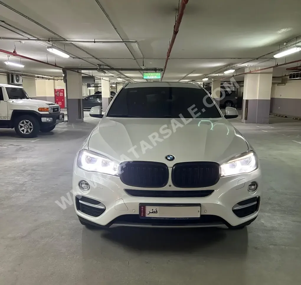 BMW  X-Series  X6  2016  Automatic  101,000 Km  6 Cylinder  Four Wheel Drive (4WD)  SUV  White