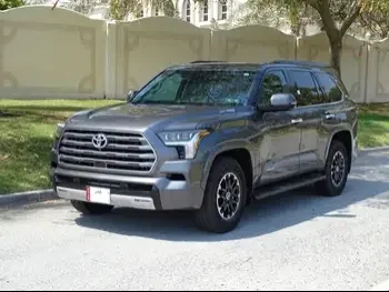 Toyota  Sequoia  Limited  2023  Automatic  0 Km  6 Cylinder  Four Wheel Drive (4WD)  SUV  Gray  With Warranty