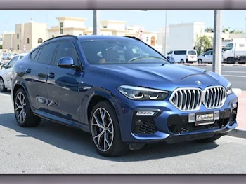 BMW  X-Series  X6  2021  Automatic  27,000 Km  6 Cylinder  Four Wheel Drive (4WD)  SUV  Dark Blue  With Warranty