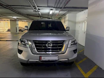 Nissan  Patrol  LE  2020  Automatic  77,600 Km  8 Cylinder  Four Wheel Drive (4WD)  SUV  Silver  With Warranty