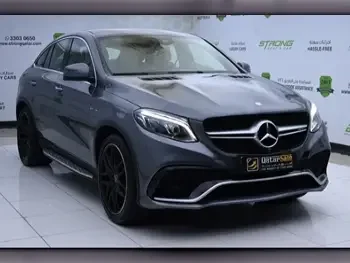 Mercedes-Benz  GLE  63S AMG  2017  Automatic  92,000 Km  8 Cylinder  Four Wheel Drive (4WD)  SUV  Gray