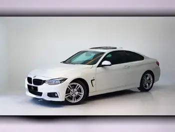 BMW  4-Series  420 I  2020  Automatic  15,000 Km  4 Cylinder  Rear Wheel Drive (RWD)  Sedan  White