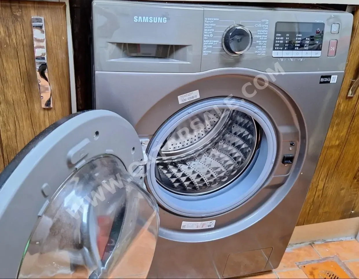 Washing Machines & All in ones Samsung  ww80TA046AX/SG /  Front Load Washer  Silver