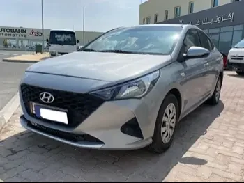 Hyundai  Accent  2022  Automatic  129,000 Km  4 Cylinder  Front Wheel Drive (FWD)  Sedan  Gray