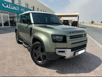Land Rover  Defender  110 HSE  2021  Automatic  166,000 Km  6 Cylinder  Four Wheel Drive (4WD)  SUV  Green