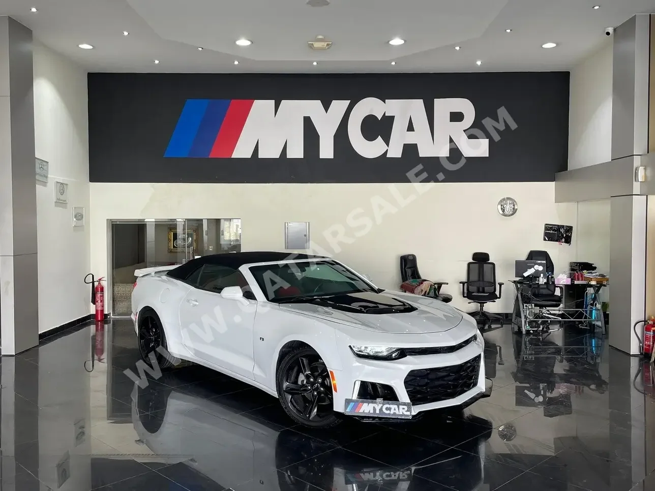 Chevrolet  Camaro  RS  2022  Automatic  27,000 Km  6 Cylinder  Rear Wheel Drive (RWD)  Coupe / Sport  White