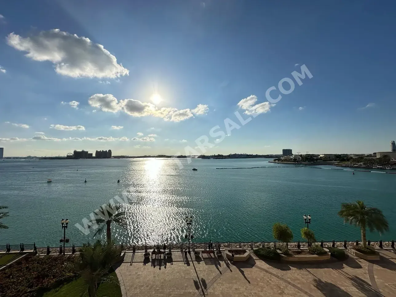 4 Bedrooms  Penthouse  For Rent  Doha -  The Pearl  Semi Furnished
