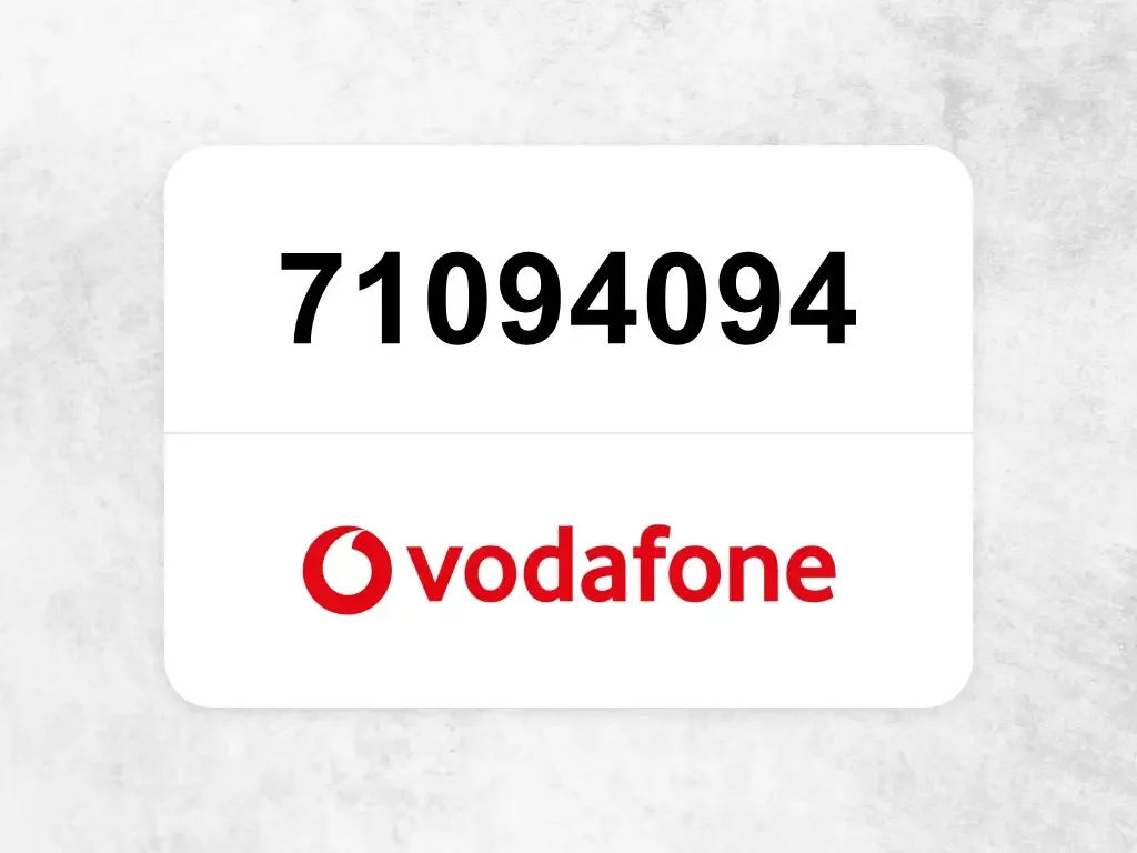 Vodafone Mobile Phone  71094094