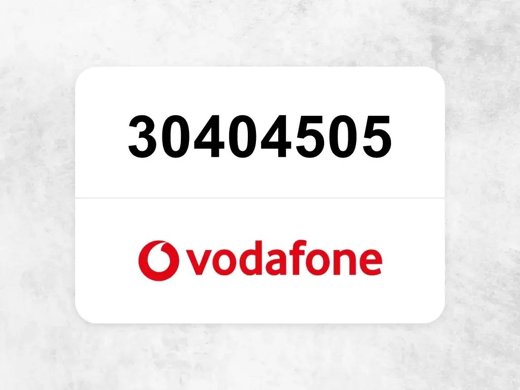 Vodafone Mobile Phone  30404505