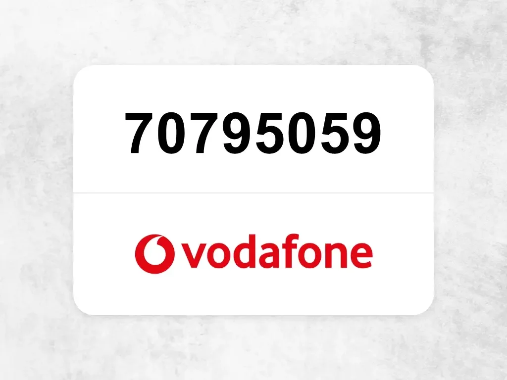 Vodafone Mobile Phone  70795059