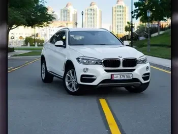 BMW  X-Series  X6  2014  Automatic  60,000 Km  6 Cylinder  Four Wheel Drive (4WD)  SUV  White