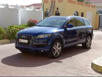 Audi  Q7  2015  Automatic  80,000 Km  6 Cylinder  Four Wheel Drive (4WD)  SUV  Blue  With Warranty