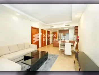 1 Bedrooms  Apartment  For Rent  Lusail -  Al Erkyah  Fully Furnished