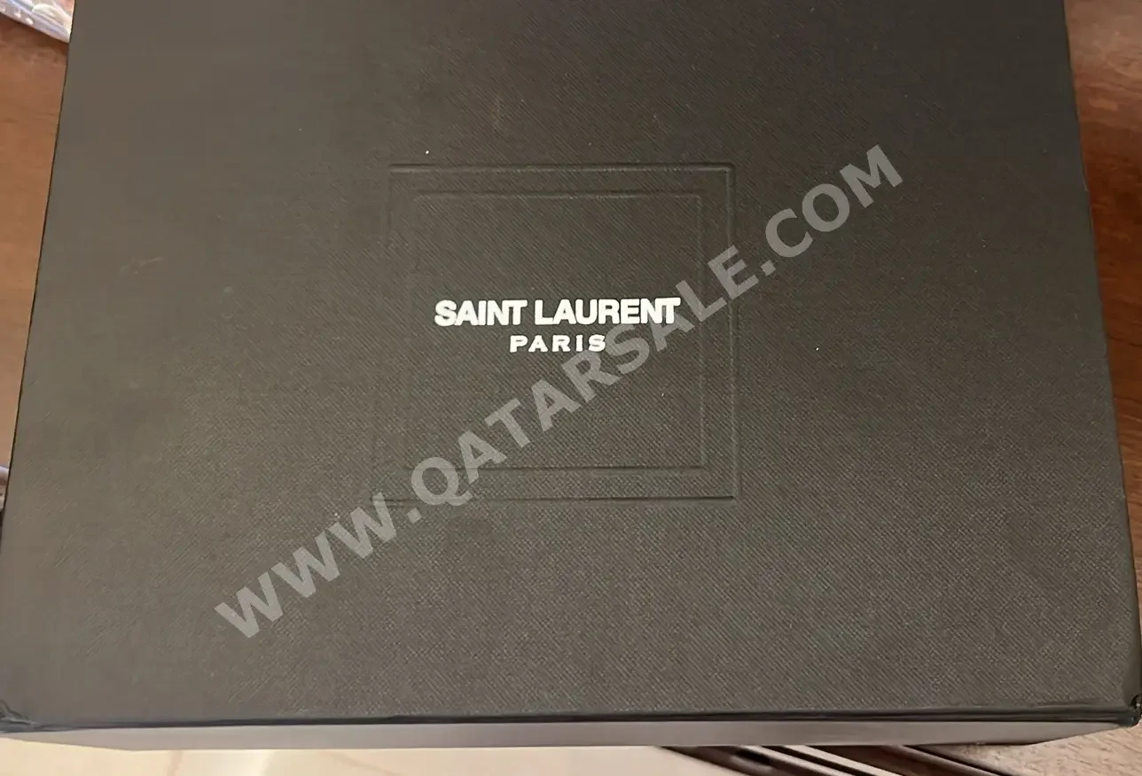 Bags  - Saint Laurent  - Black  - Genuine Leather  - For Women