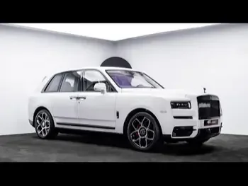 Rolls-Royce  Cullinan  Black Badge  2021  Automatic  9,973 Km  12 Cylinder  All Wheel Drive (AWD)  SUV  White