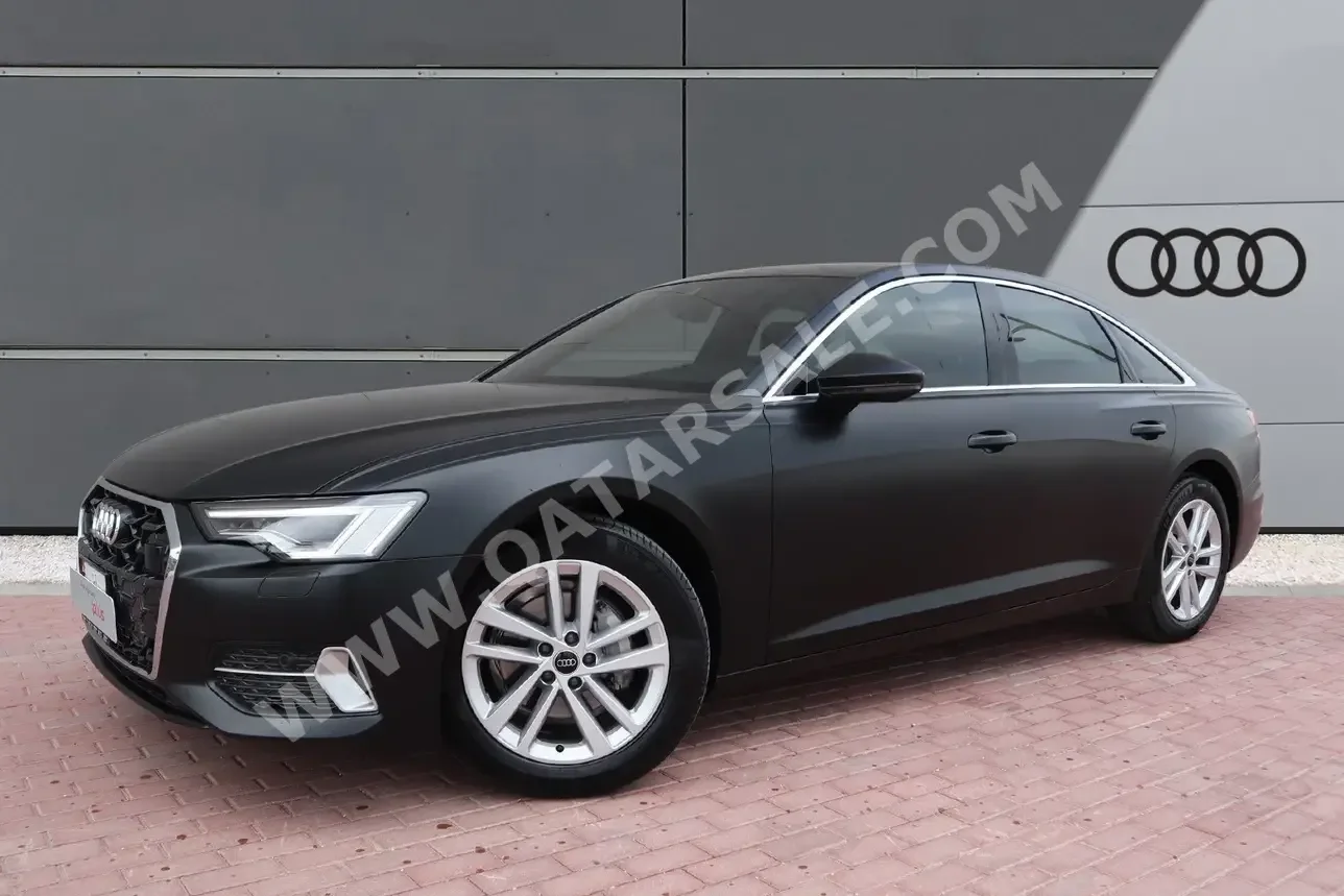 Audi  A6  2.0 T  2024  Automatic  0 Km  4 Cylinder  Front Wheel Drive (FWD)  Sedan  Black Matte  With Warranty