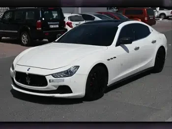 Maserati  Ghibli  S  2015  Automatic  96,200 Km  6 Cylinder  Rear Wheel Drive (RWD)  Sedan  White