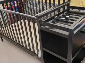 Kids Beds Baby Crib  Home Center  Black
