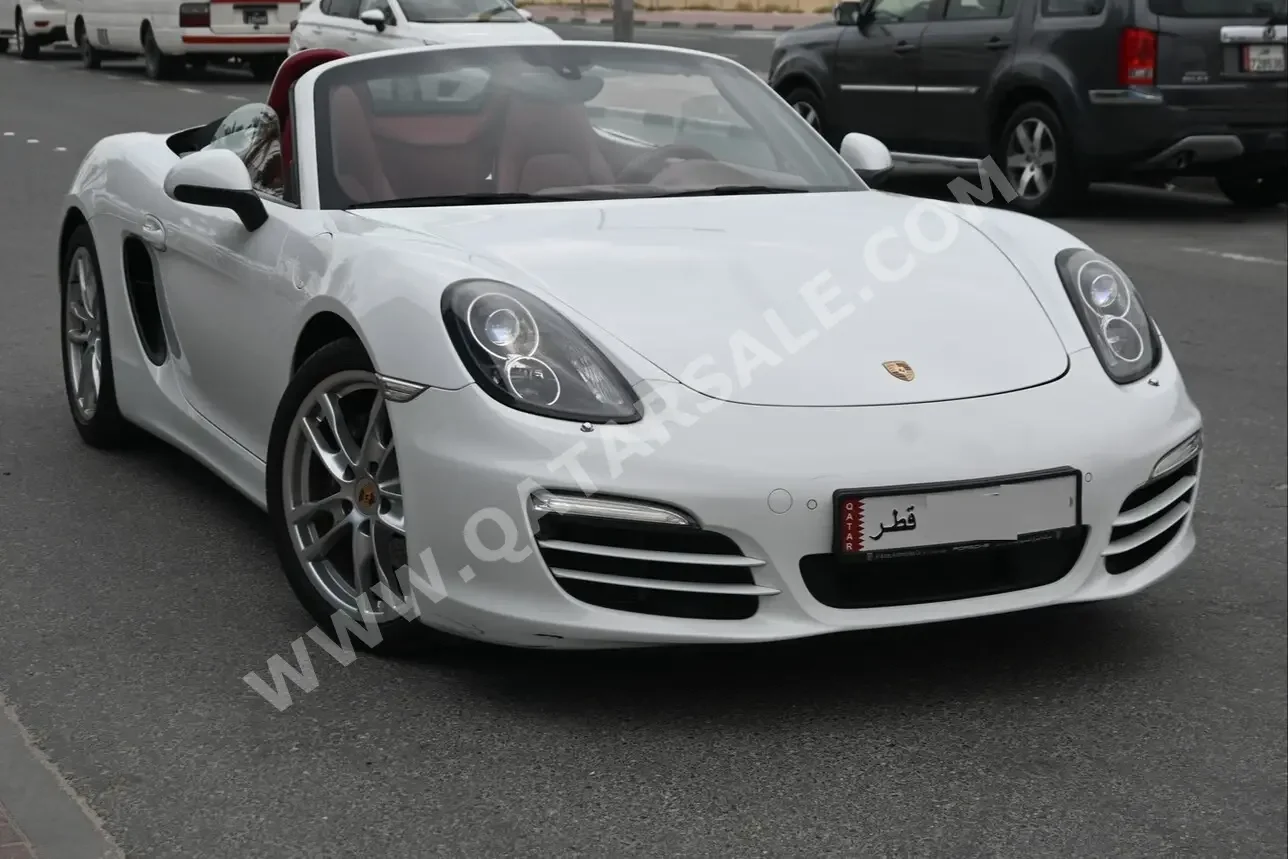 Porsche  Boxster  S  2014  Automatic  70,000 Km  6 Cylinder  All Wheel Drive (AWD)  Convertible  White
