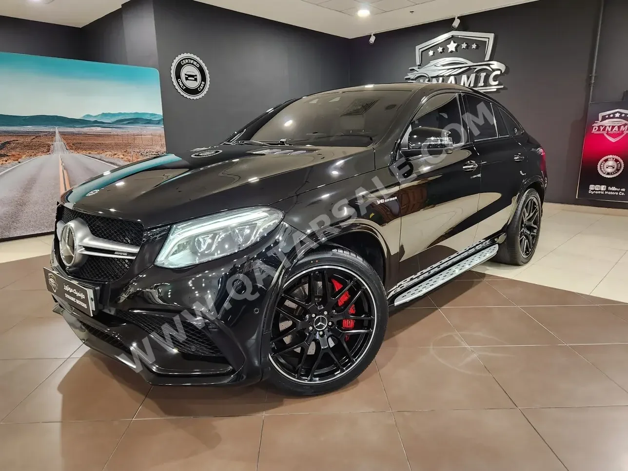 Mercedes-Benz  GLE  63S AMG  2018  Automatic  102,000 Km  8 Cylinder  Four Wheel Drive (4WD)  SUV  Black