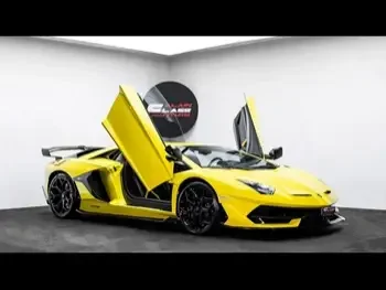 Lamborghini  Aventador  SVJ  2020  Automatic  3,551 Km  12 Cylinder  Rear Wheel Drive (RWD)  Coupe / Sport  Yellow