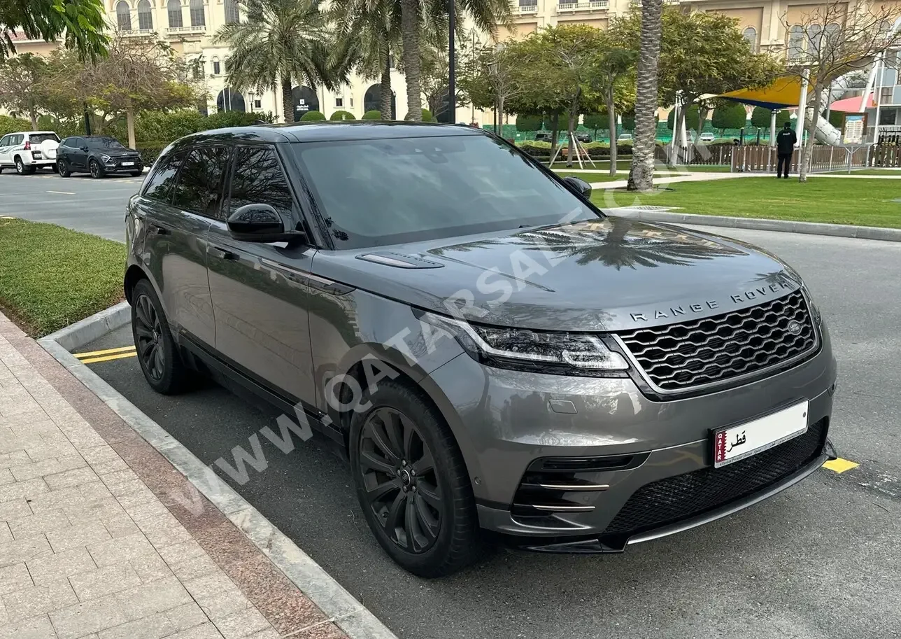 Land Rover  Range Rover  Velar  2019  Automatic  43,500 Km  4 Cylinder  Four Wheel Drive (4WD)  SUV  Gray  With Warranty
