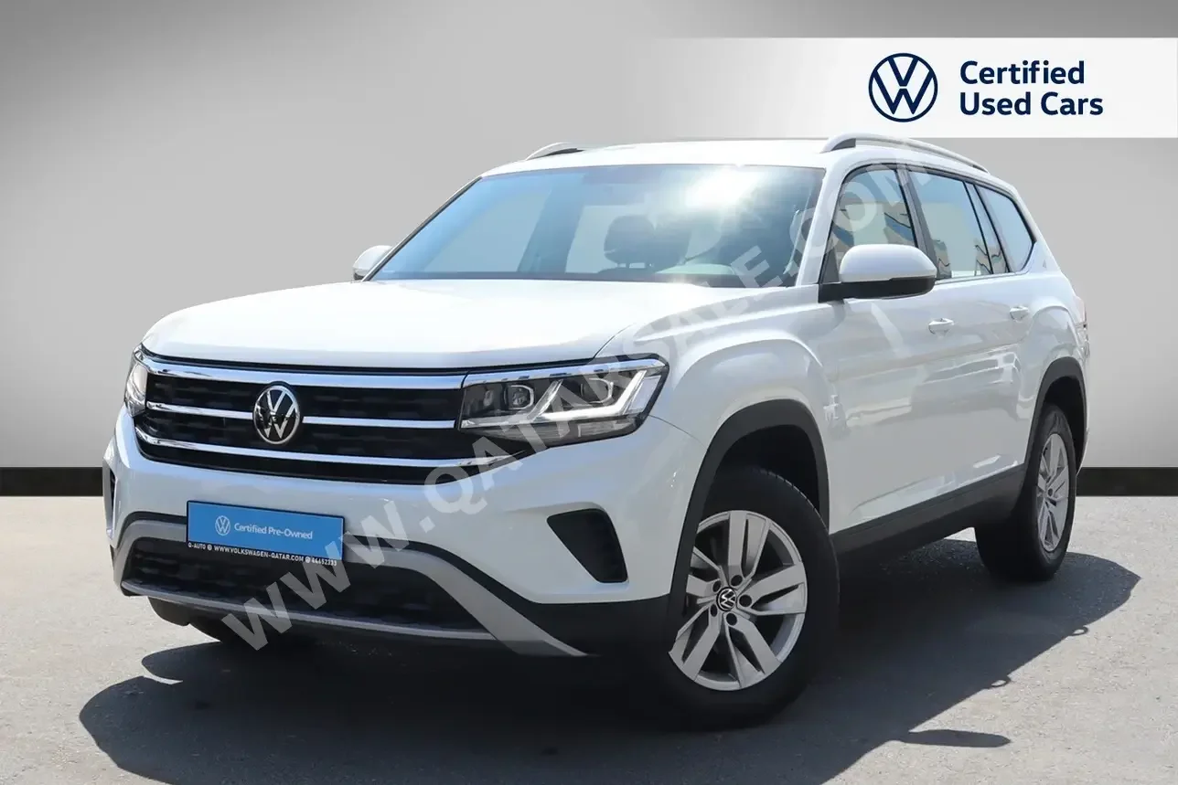 Volkswagen  Teramont  S  2022  Automatic  20,000 Km  4 Cylinder  All Wheel Drive (AWD)  SUV  White  With Warranty