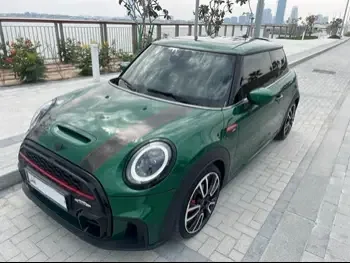 Mini  Cooper  JCW  2023  Automatic  38,000 Km  4 Cylinder  Front Wheel Drive (FWD)  Hatchback  Green  With Warranty