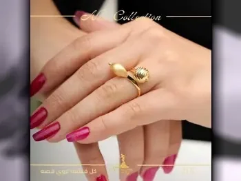 Gold Ring  Italy  Woman  By Item ( Designers )  Yellow Gold  21k