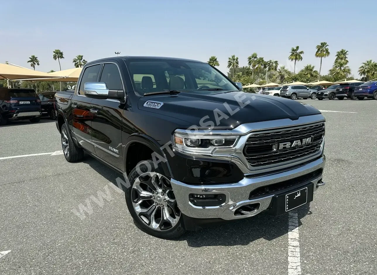 Dodge  Ram  Limited  2020  Automatic  48,000 Km  8 Cylinder  Four Wheel Drive (4WD)  Pick Up  Black  With Warranty