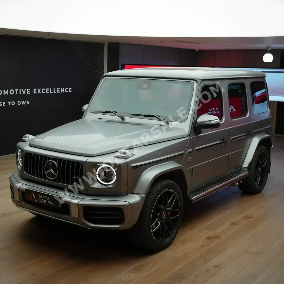 Mercedes-Benz  G-Class  63 AMG  2021  Automatic  95,000 Km  8 Cylinder  Four Wheel Drive (4WD)  SUV  Gray  With Warranty