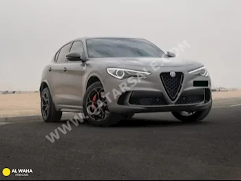 Alfa Romeo  Stelvio  Quadrifoglio  2019  Automatic  39,000 Km  6 Cylinder  All Wheel Drive (AWD)  SUV  Silver  With Warranty