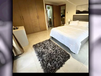 1 غرف نوم  شقة  للايجار  في لوسيل -  جبل ثعيلب  مفروشة بالكامل