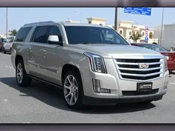 Cadillac  Escalade  2017  Automatic  120,000 Km  8 Cylinder  Four Wheel Drive (4WD)  SUV  Gold