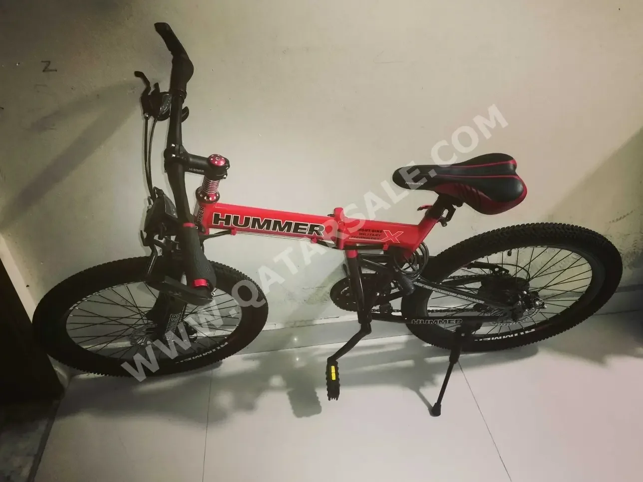 Mountain Bicycle  HUMMER  Red