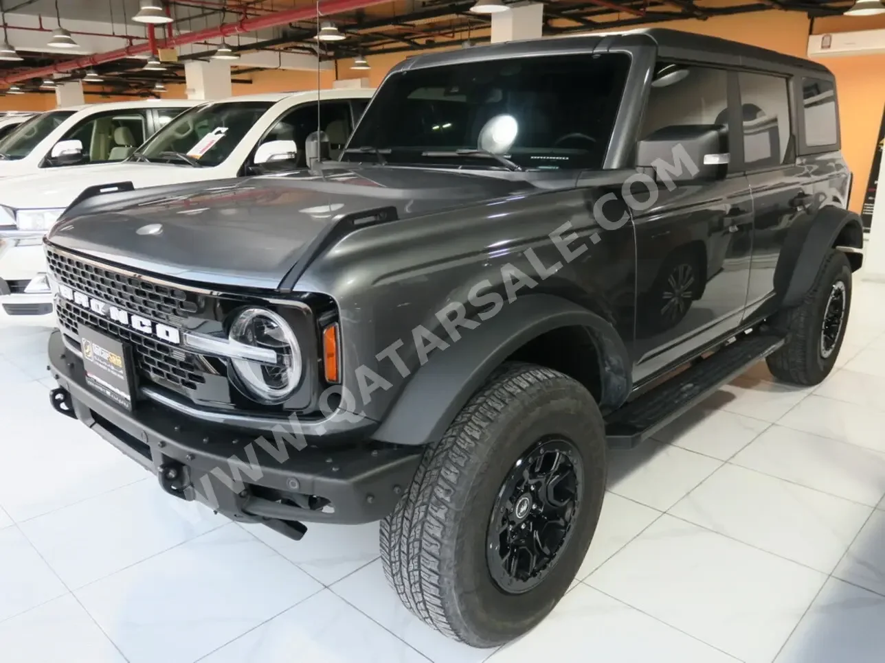 Ford  Bronco  Badlands  2022  Automatic  46,000 Km  6 Cylinder  Four Wheel Drive (4WD)  SUV  Gray  With Warranty