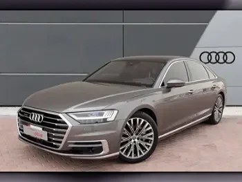 Audi  A8  4.0  2019  Automatic  51,000 Km  8 Cylinder  All Wheel Drive (AWD)  Sedan  Gray